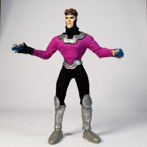 Marvel Comics Gambit Famous Covers Series 8" Action Figure Toy Biz 1999